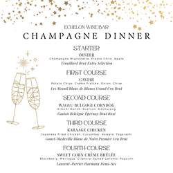 Champagne Dinner