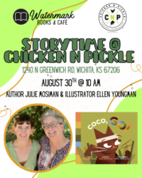 Story Time at Chicken N Pickle with Author Julie Mosiman & Illustrator Ellen Youngman