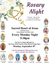 Rosary Nights at Sacred Heart of Jesus - North Albany