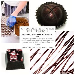 Chocolate & Wine Pairing with Fazio's Chocolates