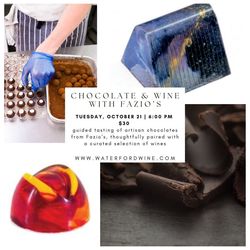 Chocolate & Wine Pairing with Fazio's Chocolates