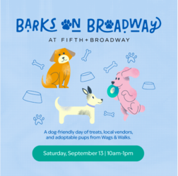 Barks on Broadway at Fifth + Broadway