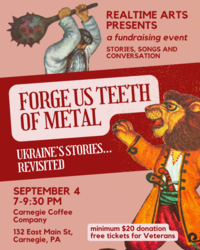 FORGE US TEETH OF METAL: Ukraine’s stories revisited