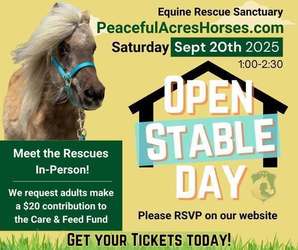 Open Stable Day 9/20/2025