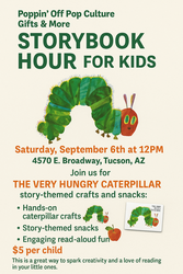 Storybook Hour for Kids @ Poppin' Off