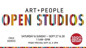 1890 Bryant Street Fall Open Studios - Art + People