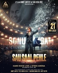 Sonu Nigam Live Event in New Jersey 2025 – Tickets Selling Out Fast