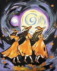 "Witching Hour" In-Studio Paint Party!