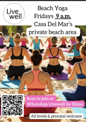 Beach Yoga at Casa Del Mar