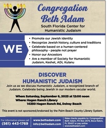 Discover Humanistic Judaism Seminar