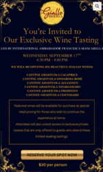 Italian Wine Tasting at il Giallo