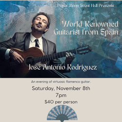 A Night of Flamenco Guitar w/ José Antonio Rodriguéz