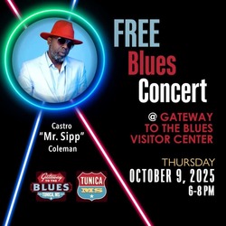Free Blues Concert--Mr. Sipp
