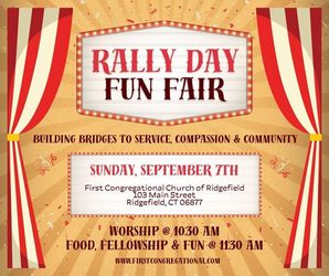 Join Us for a Rally Day Fun Fair!