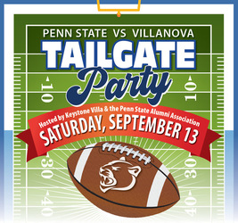Penn State vs Villanova Tailgate Party at  Keystone Villa at Fleetwood