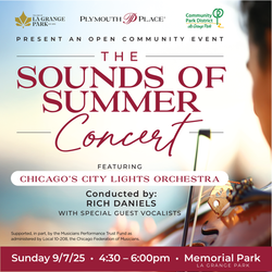 Chicago’s City Lights Orchestra in La Grange Park – Free Outdoor Concert