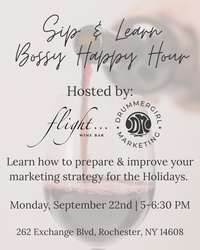 Sip & Learn BOSSY Happy Hour