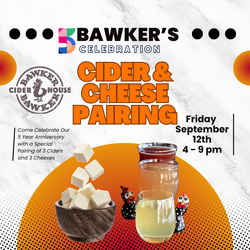 Cider and Cheese Pairing