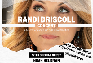 Randi Driscoll Concert to Benefit Women and Girls with Disabilities in Waukesha County