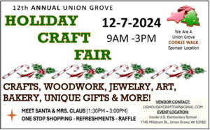 UGC's Bake Sale at the Union Grove Elementary School Holiday Craft Fair