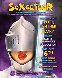 Sexcalibur: Jeff In Leather, Llora, & Le Club