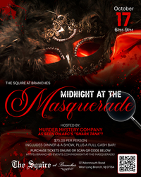 Midnight At the Masquerade Murder Mystery Dinner