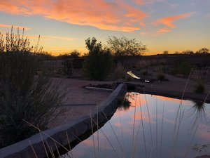 Summer Sunsets at Mission Garden