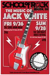 School of Rock Mason performs the music of Jack White