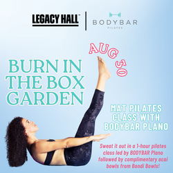 Burn in the Box Garden | Pilates Class