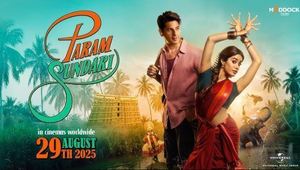 Sidharth Malhotra and Janhvi Kapoor's 'Param Sundari' to releases in cinemas on 29 August 2025