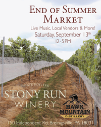 End of Summer Market at Stony Run Winery