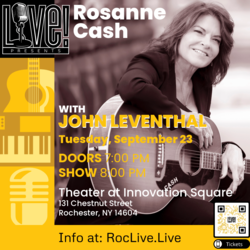 Live! Presents: An Evening with Rosanne Cash