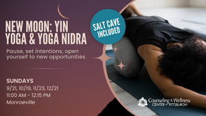 New Moon Yin Yoga and Yoga Nidra with Salt Cave Session