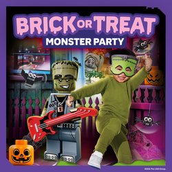 Join the Brick-or-Treat: Monster Party at LEGOLAND Discovery Center San Antonio!