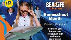 Homeschool Month at SEA LIFE at Mall of America!