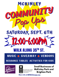 McKinley Community Pop Ups