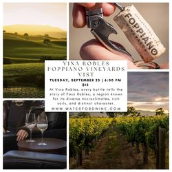 Vina Robles / Foppiano Vineyards Winery Visit