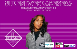 SURENI WEERASEKERA presented by Commonwealth Comedy Club
