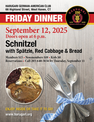 Harugari Schnitzel Dinner