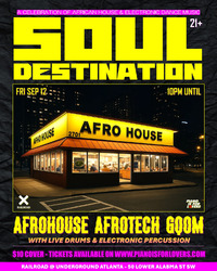 Soul Destination 💜📍 - Afro House & Afrotech Party