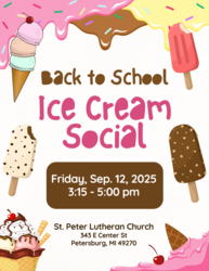 Back to School Ice Cream Social