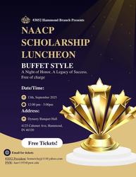 NAACP Hammond Branch Announces 2025 Scholarship Luncheon
