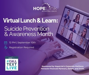 LUNCH & LEARN: Suicide Prevention
