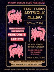 First Friday at Proof Social Club