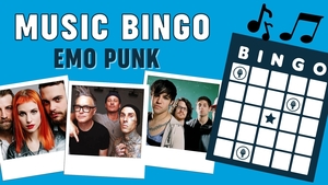 Emo Punk Music Bingo