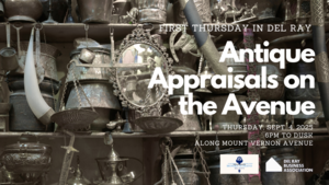 First Thursday: Antique Appraisals on the Avenue