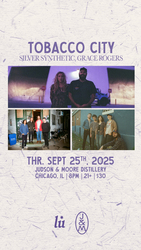 Tobacco City, Silver Synthetic, Grace Rogers