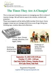 The Times They Are A-Changin'