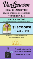 Van Leeuwen Grand Opening Celebration