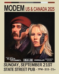 MODEM (Helsinki, Finland) / CLEAR CHANNEL / HEALNG / KNORMALLED / CONCRETE HITTER